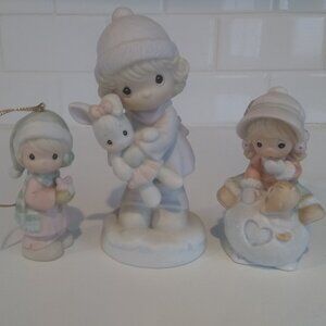 Precious Moments Winter Decor Figurines And Ornament
